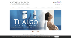 Desktop Screenshot of nataliabarcia.com